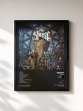 #noir Tableau de l'album IMPERA de Ghost, cadre noir, imprimé et encadré en France