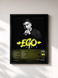 #noir Tableau de l'album Ego (Premium Edition) de Fard, cadre noir, imprimé et encadré en France