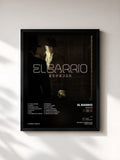 #noir Tableau de l'album Espejos de El Barrio, cadre noir, imprimé et encadré en France
