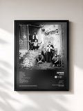 #noir Tableau de l'album HÖMMA! de 257ers, cadre noir, imprimé et encadré en France