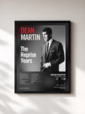 #noir Tableau de l'album The Reprise Years de Dean Martin, cadre noir, imprimé et encadré en France