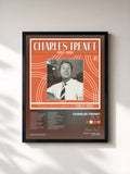 #noir Tableau de l'album 1957 - 1959 (Remasterisé en 2017) de Charles Trenet, cadre noir, imprimé et encadré en France