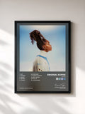 #noir Tableau de l'album Gifted de Original Koffee, cadre noir, imprimé et encadré en France
