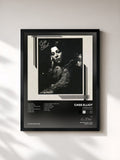 #noir Tableau de l'album Cass Elliot (With Bonus Tracks) de Cass Elliot, cadre noir, imprimé et encadré en France
