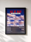 #noir Tableau de l'album Happy Nation (The Remixes) de Ace of Base, cadre noir, imprimé et encadré en France