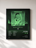 #noir Tableau de l'album 8D Chill House Vol. 4 de 8D Tunes, cadre noir, imprimé et encadré en France