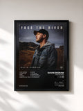 #noir Tableau de l'album Face The River de Gavin DeGraw, cadre noir, imprimé et encadré en France