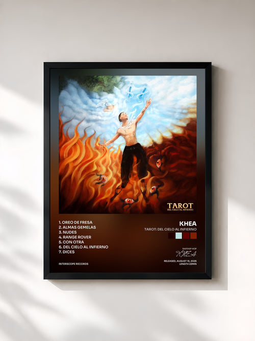 KHEA · TAROT: Del cielo al infierno — Affiche encadrée