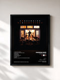 #noir Tableau de l'album Hands of Glory de Andrew Bird, cadre noir, imprimé et encadré en France