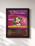 #noir Tableau de l'album 10 De Colección de Fey, cadre noir, imprimé et encadré en France
