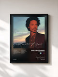 #noir Tableau de l'album Streets of You de Eagle-Eye Cherry, cadre noir, imprimé et encadré en France