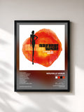 #noir Tableau de l'album I Could Be Happy de Nouvelle Vague, cadre noir, imprimé et encadré en France