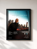 #noir Tableau de l'album Where We Meet de Tyrone Wells, cadre noir, imprimé et encadré en France