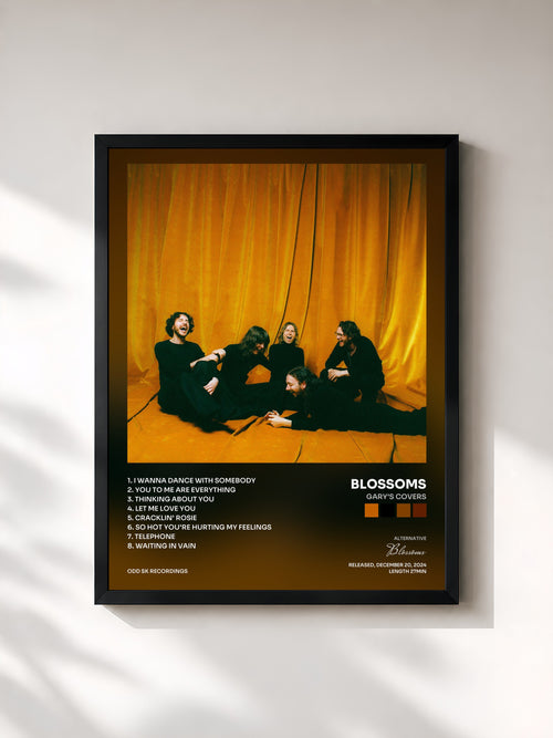 Blossoms · Gary's Covers — Affiche encadrée