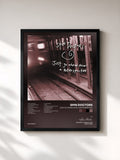 #noir Tableau de l'album Just Go Ahead Now: A Retrospective de Spin Doctors, cadre noir, imprimé et encadré en France
