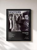 #noir Tableau de l'album One Way Home de The Hooters, cadre noir, imprimé et encadré en France
