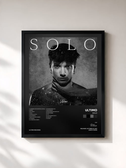Ultimo · Solo — Affiche encadrée