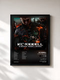 #noir Tableau de l'album Banger Rebellieren (Deluxe Version) de KC Rebell, cadre noir, imprimé et encadré en France