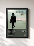 #noir Tableau de l'album Fly de Zucchero, cadre noir, imprimé et encadré en France