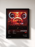 #noir Tableau de l'album WEMBLEY. LONDON. 17th FEBRUARY 2024 de Enter Shikari, cadre noir, imprimé et encadré en France