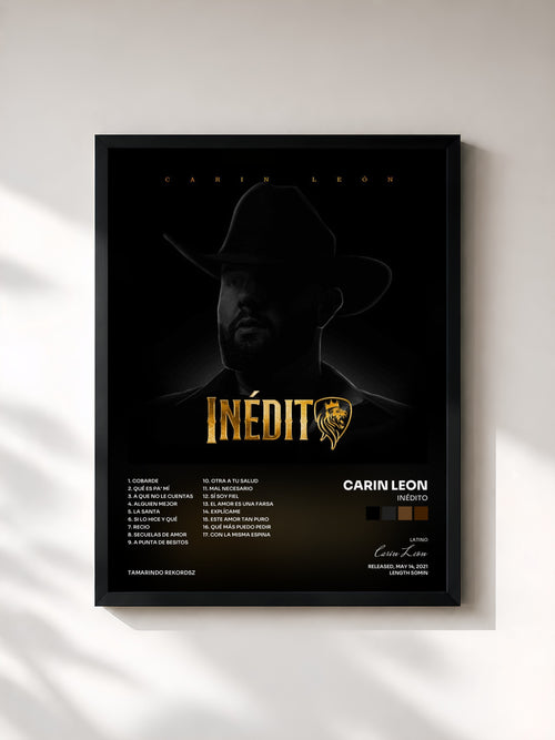 Carin Leon · Inédito — Affiche encadrée