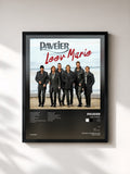 #noir Tableau de l'album Leev Marie de Paveier, cadre noir, imprimé et encadré en France
