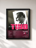 #noir Tableau de l'album eternel tino de Tino Rossi, cadre noir, imprimé et encadré en France