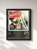 #noir Tableau de l'album It's All a Madcon de Madcon, cadre noir, imprimé et encadré en France