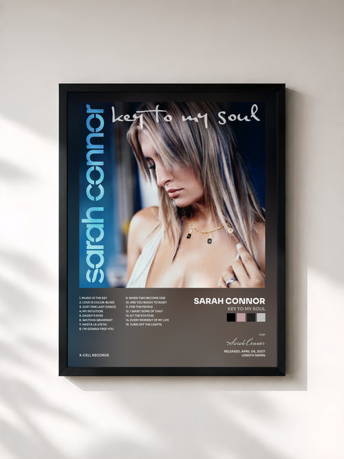 Sarah Connor · Key To My Soul — Affiche encadrée