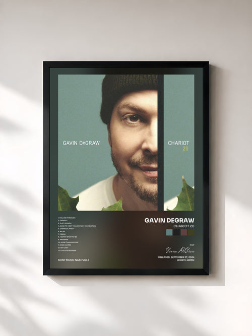 Gavin DeGraw · Chariot 20 — Affiche encadrée