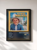 #noir Tableau de l'album Guadalajara de Pedrito Fernandez, cadre noir, imprimé et encadré en France