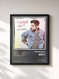 #noir Tableau de l'album Life Changes de Thomas Rhett, cadre noir, imprimé et encadré en France