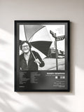 #noir Tableau de l'album The Randy Newman Songbook de Randy Newman, cadre noir, imprimé et encadré en France
