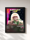 #noir Tableau de l'album Rooty de Basement Jaxx, cadre noir, imprimé et encadré en France