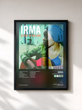#noir Tableau de l'album Letter to the Lord de Irma, cadre noir, imprimé et encadré en France