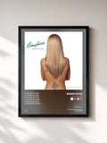 #noir Tableau de l'album I'm Outta Love de Anastacia, cadre noir, imprimé et encadré en France