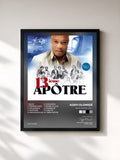 #noir Tableau de l'album 13ième apôtre, Vol. 1 de Koffi Olomidé, cadre noir, imprimé et encadré en France