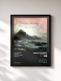 #noir Tableau de l'album Doves & Ravens de Dermot Kennedy, cadre noir, imprimé et encadré en France