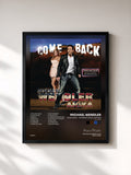 #noir Tableau de l'album Come Back - International Edition (feat. Anika) de Michael Wendler, cadre noir, imprimé et encadré en France