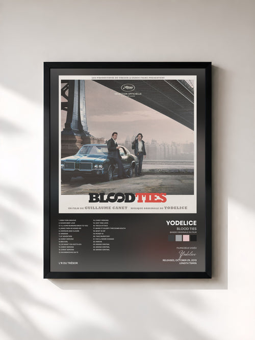 Yodelice · Blood Ties (Bande originale du film) — Affiche encadrée