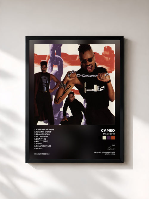 Cameo · Machismo — Affiche encadrée