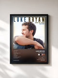 #noir Tableau de l'album Doin’ My Thing (Deluxe Edition) de Luke Bryan, cadre noir, imprimé et encadré en France