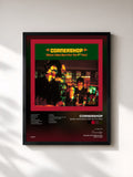 #noir Tableau de l'album When I Was Born for the 7th Time de Cornershop, cadre noir, imprimé et encadré en France