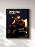 #noir Tableau de l'album The Greatest: Slipcase Edition de Cat Power, cadre noir, imprimé et encadré en France
