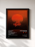 #noir Tableau de l'album Love Unlimited de Love Unlimited, cadre noir, imprimé et encadré en France
