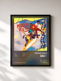 #noir Tableau de l'album Different Style de Musical Youth, cadre noir, imprimé et encadré en France