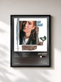 #noir Tableau de l'album Lead Me On de Amy Grant, cadre noir, imprimé et encadré en France