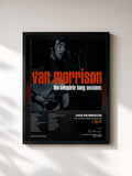 #noir Tableau de l'album The Complete Bang Sessions de Van Morrison, cadre noir, imprimé et encadré en France