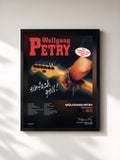 #noir Tableau de l'album Einfach geil! de Wolfgang Petry, cadre noir, imprimé et encadré en France
