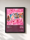 #noir Tableau de l'album The Chocolate Box de Jeremih, cadre noir, imprimé et encadré en France